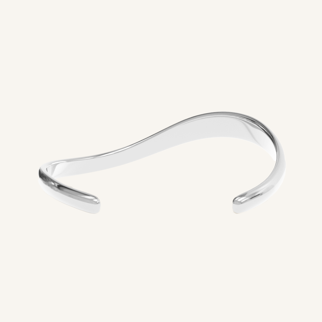 OUI Cuff Bracelet - Elegant Adjustable Bangle for Women | Perfect for Parties, Weddings & Everyday Wear