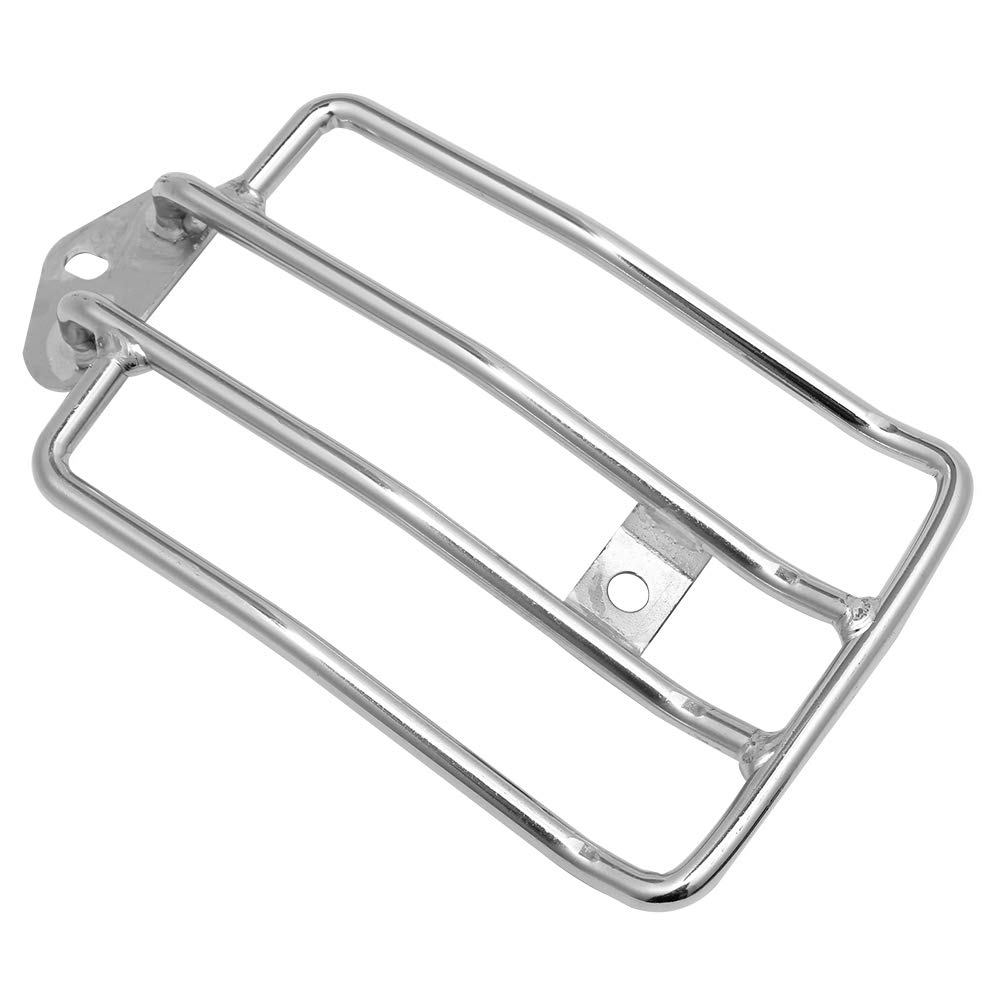 Harley Sportster XL 883 XL 1200 48 Luggage Rack Chrome Solo Seat Support Shelf (2004-2018) - Perfect for Motorcycle Travel & Storage Accessories