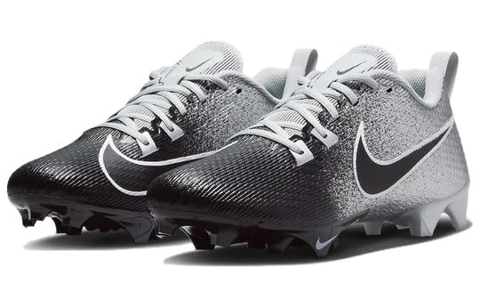 Nike Vapor Edge Speed 360 2 Football Cleats for Men - Metallic Silver/Black-White - US Size 10 (Medium Width) - Lightweight Traction Cleats for Football, Soccer & Field Sports Training