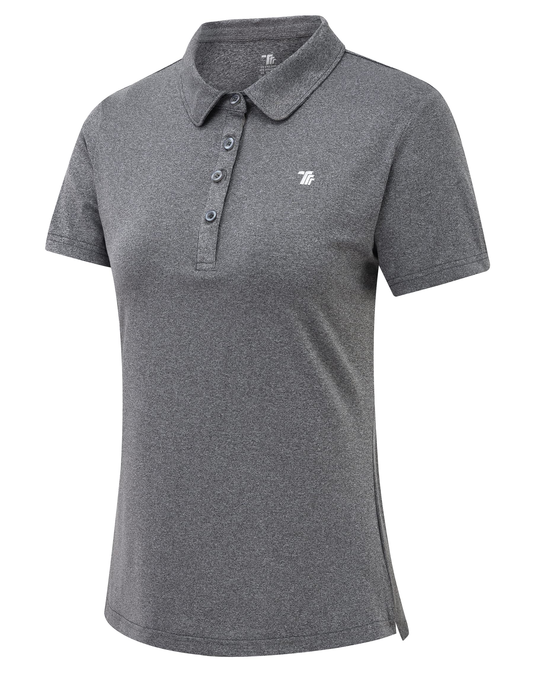 Women's Dry Fit Moisture Wicking Golf Polo Shirts - Short Sleeve Collared Performance Top for Comfort & Style | Perfect for Golfing, Tennis & Outdoor Activities