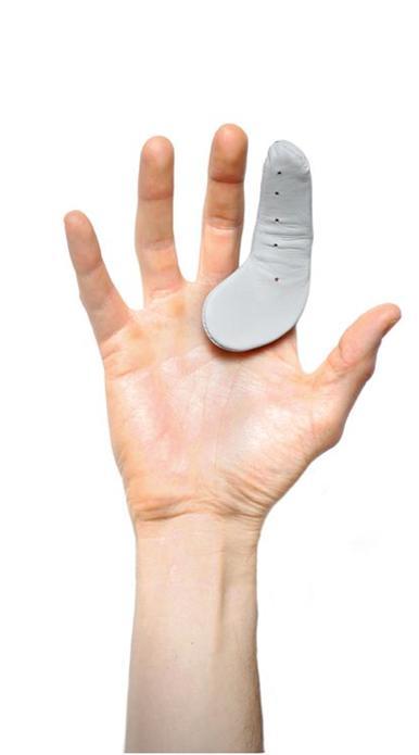All Star System 7 D30 Protective Finger Pad - Right Hand Finger Guard for Baseball & Softball Players - Perfect for Catching, Fielding & Pitching Practice