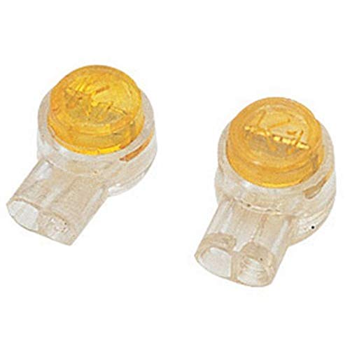 High-Quality Silicone Gel Filled UY Connector (2 Packs of 1000 pcs) - Durable Electrical Wire Connectors for Home, Automotive & DIY Projects - Tools 703-001
