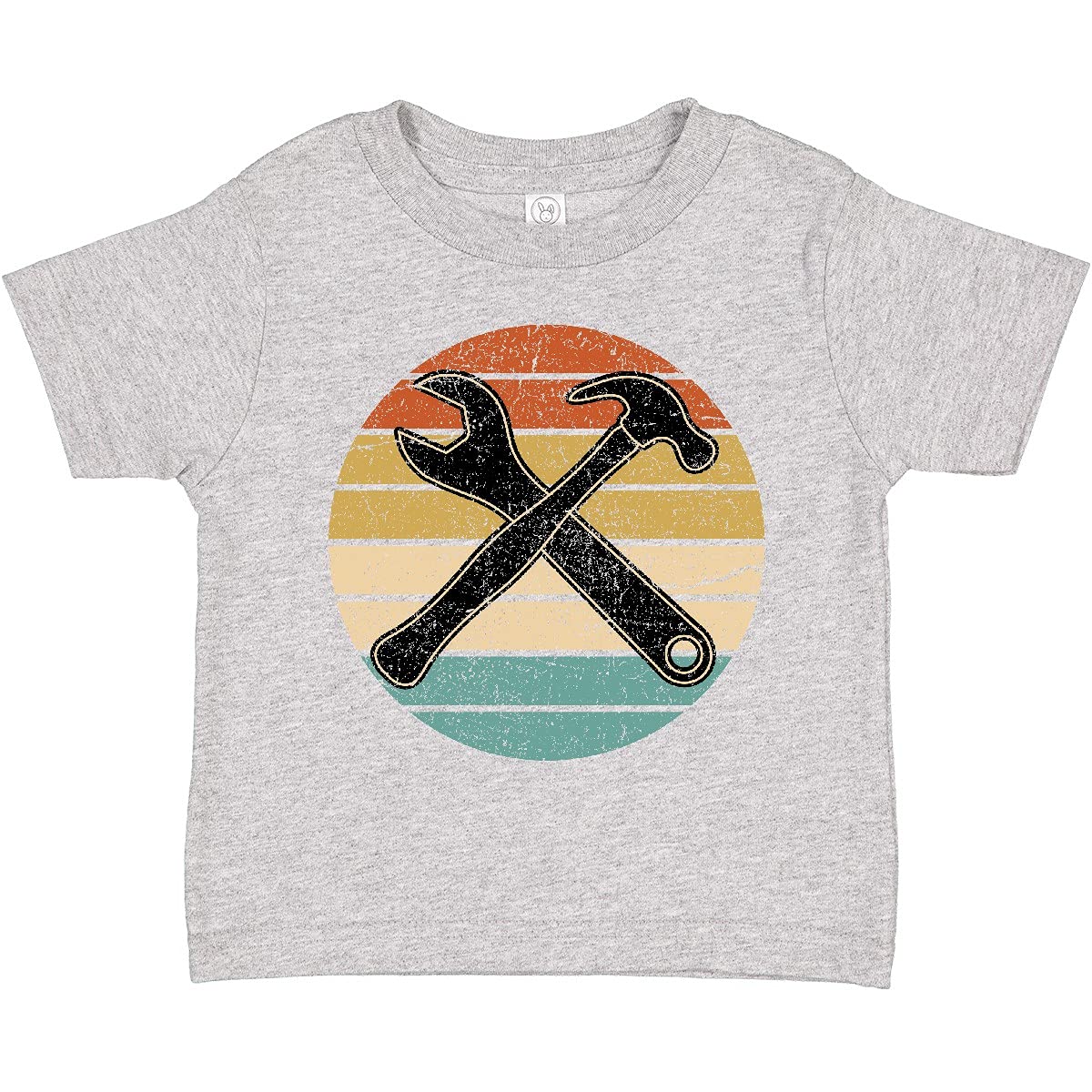 Inktastic Mechanic Tool Set Toddler T-Shirt - Cute Boys Workwear Tee for DIY Enthusiasts & Future Engineers | Perfect for Playtime, Dress-Up & Family Projects