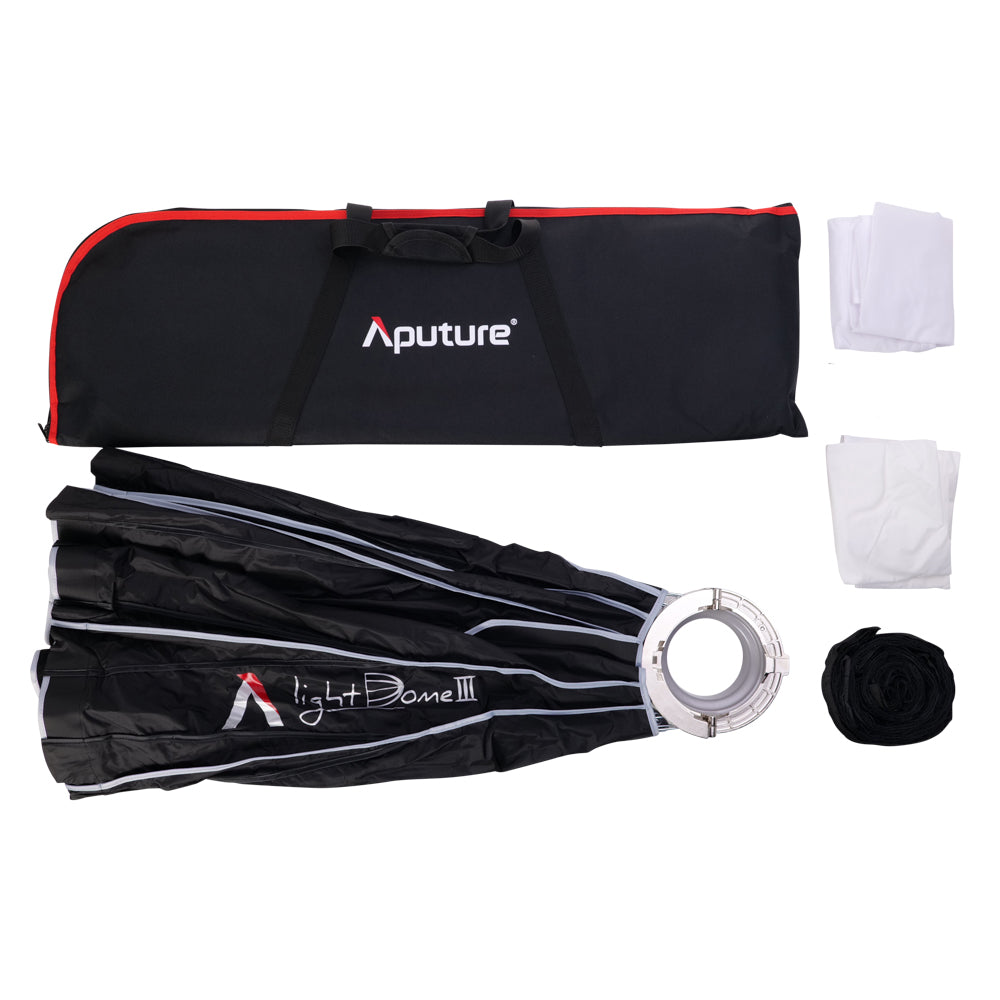 Aputure Light Dome III - Softbox Lighting Modifier for Photography & Video - Perfect for Studio, Portrait, and YouTube Content Creation