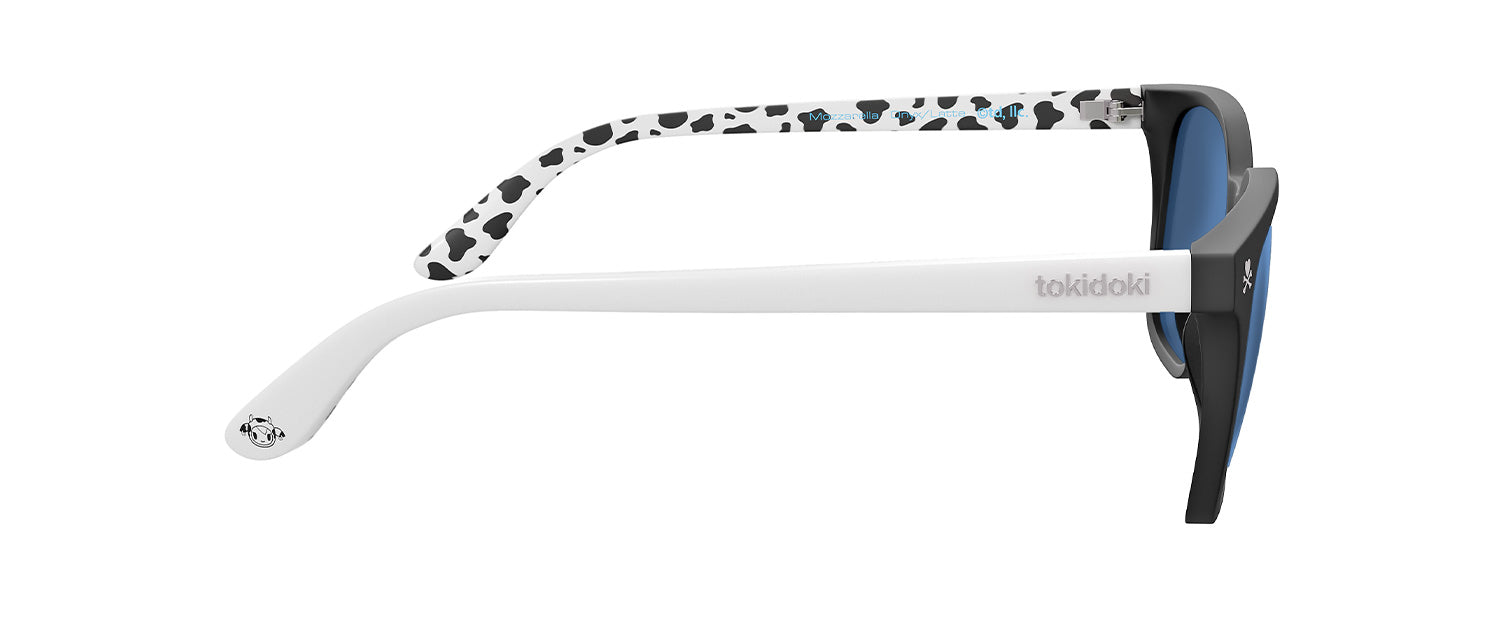 tokidoki Mozzarella Sunglasses - Stylish UV Protection Cat Eye Sunglasses for Women, Fashionable Summer Accessories for Beach & Outdoor Activities