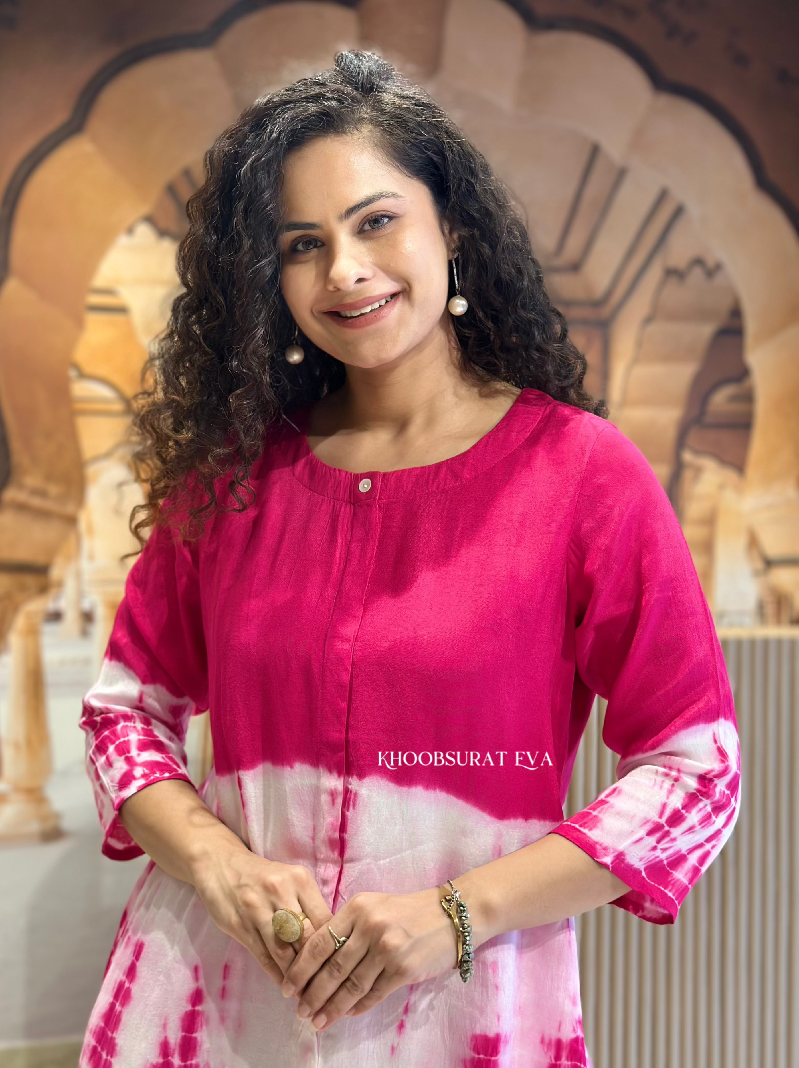 Stylish Cherry On Top Kurta Set for Women - Traditional Indian Ethnic Wear for Festivals, Weddings & Casual Outings