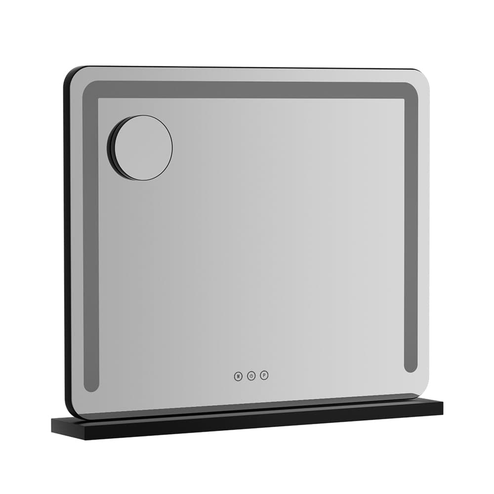 Embellir Hollywood Vanity Makeup Mirror with LED Lights - 50X60CM Tabletop Mirror for Professional Makeup, Skincare & Hairstyling at Home or Salon