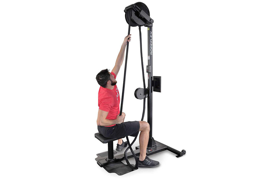 Ropeflex RX2500 Upright Rope Trainer - Premium Home Gym Equipment for Full-Body Workout | Perfect for Cardio, Strength Training & Fitness Enthusiasts | Summer Sale with Extra 6% Off