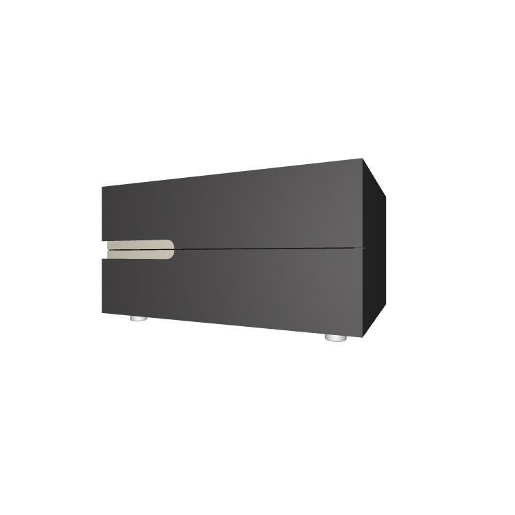 Cattelan Italia Ciro Modern Nightstand - Stylish Bedside Table with Drawer for Bedroom Decor | Perfect for Master Bedroom, Guest Room & Apartment