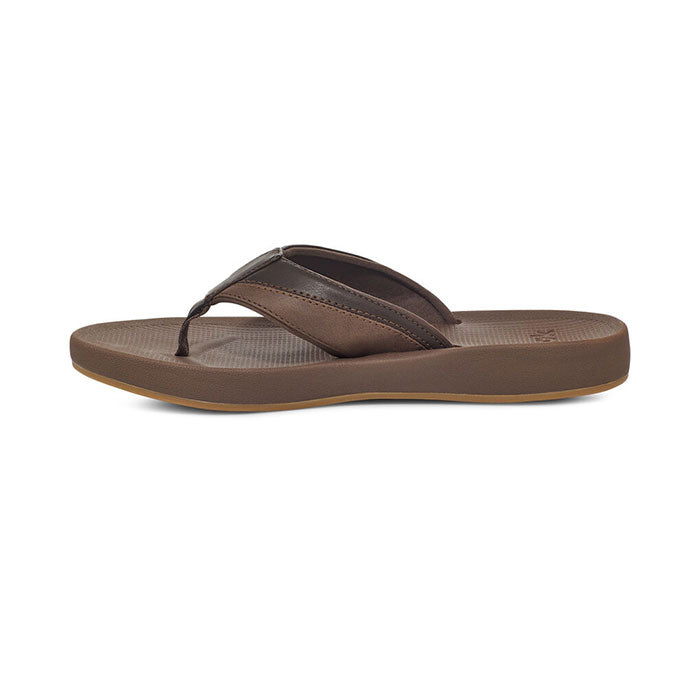 Sanuk Men's Cosmic Seas H2O Sandals - Comfortable Waterproof Beach Sandals for Men | Brown | Perfect for Beach, Pool, and Summer Outdoor Activities