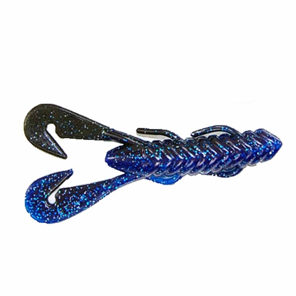 Gambler Burner Craw 7PK Soft Plastic Fishing Lures - Topwater Bass Bait for Freshwater & Saltwater Fishing
