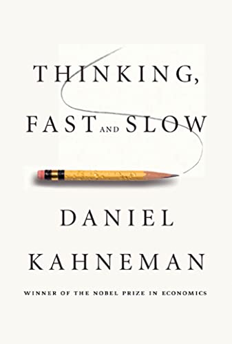 Thinking, Fast and Slow by Daniel Kahneman - Best Psychology Book for Decision Making | Perfect for Business Professionals & Book Clubs