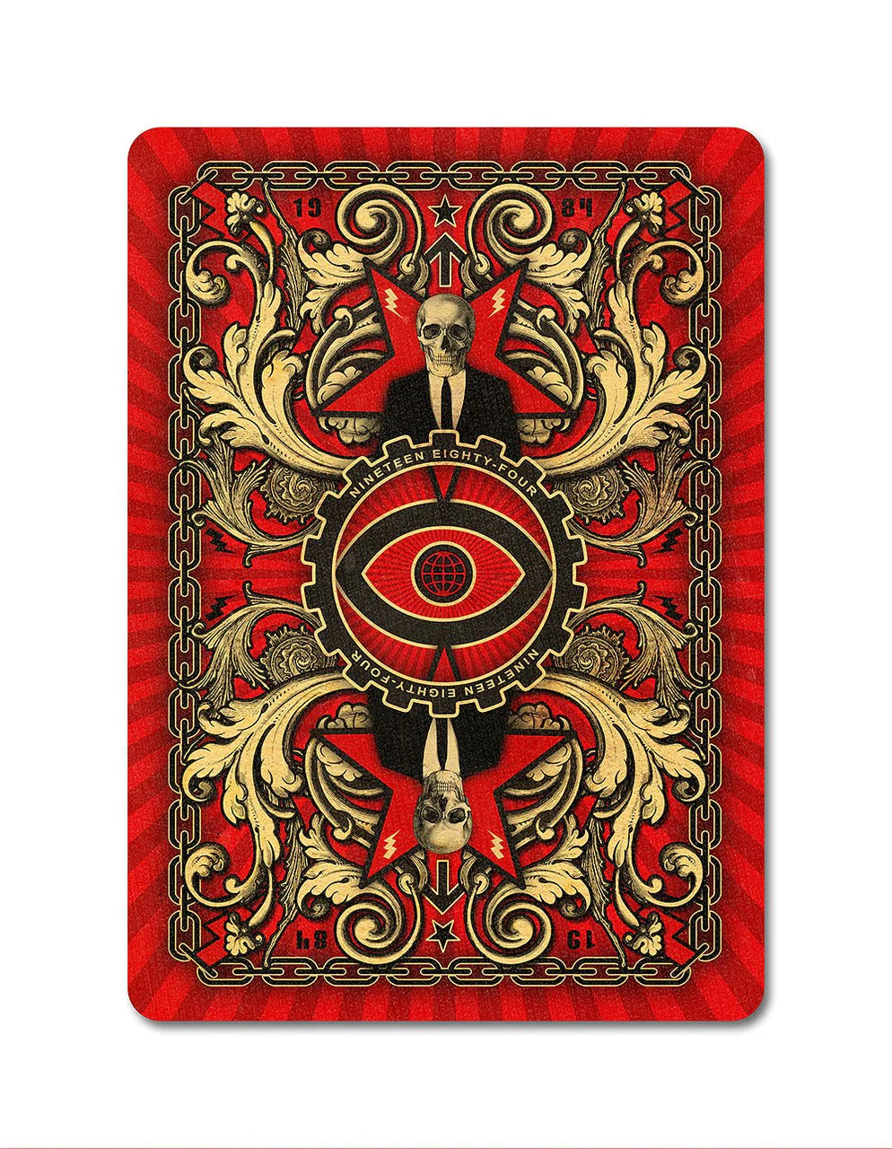 Karnival 1984 Deck of Playing Cards - Premium Vintage Style Poker Cards for Magic Tricks, Card Games & Collectibles | Perfect for Poker Nights, Casino Parties & Gift Giving