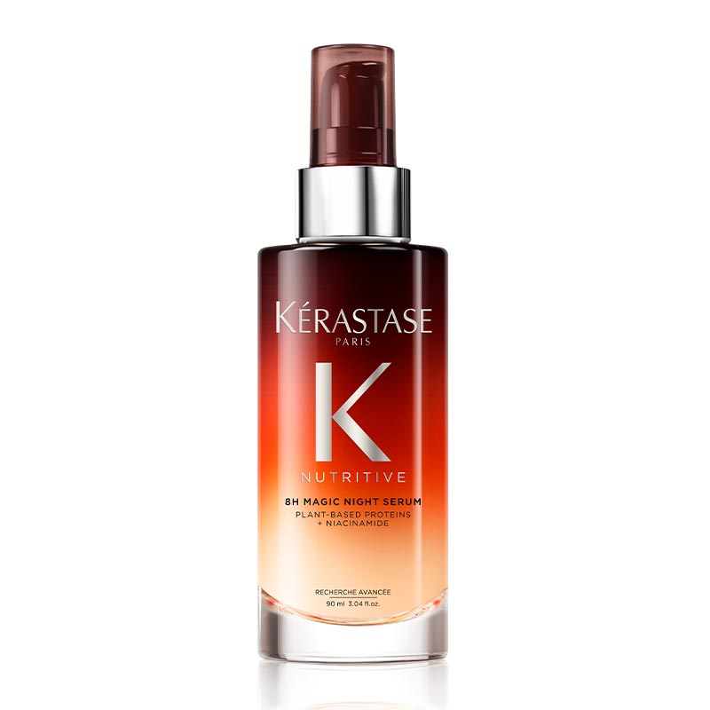 Kérastase Nutritive 8H Magic Night Overnight Hair Serum for Dry & Damaged Hair - Deep Repair Treatment for Nighttime Hair Care Routine