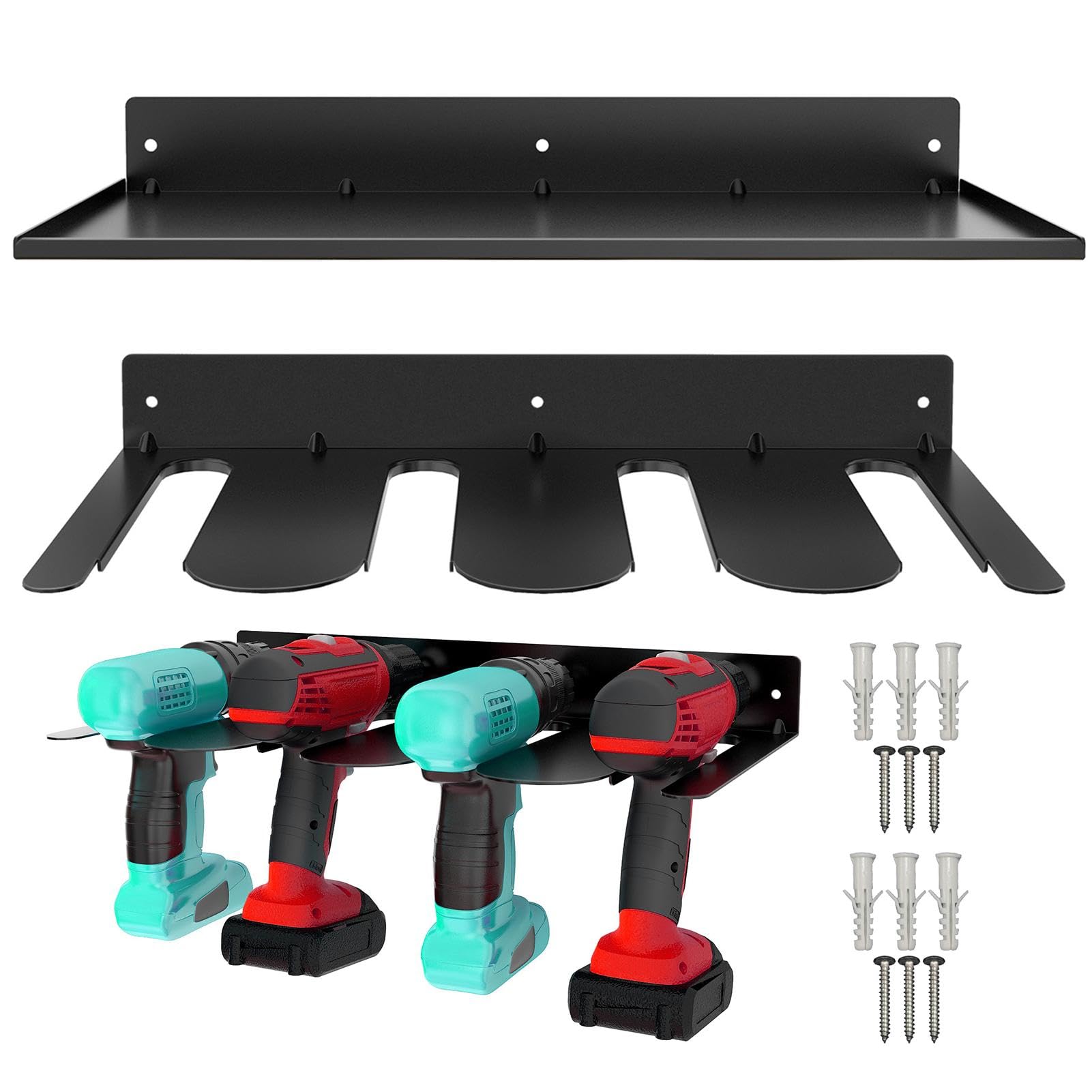 Garage Wall Organizer - Heavy-Duty Steel Workshop Storage System for Tools & Equipment, Perfect for Garages, Workshops, and Home DIY Spaces