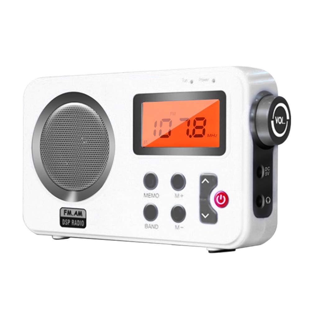 Waterproof Shower Radio Speaker with AM/FM & LCD Display | Portable Bluetooth Stereo for Bathroom, Beach, Hot Tub & Outdoor Use | Perfect for Relaxing Baths, Pool Parties & Camping