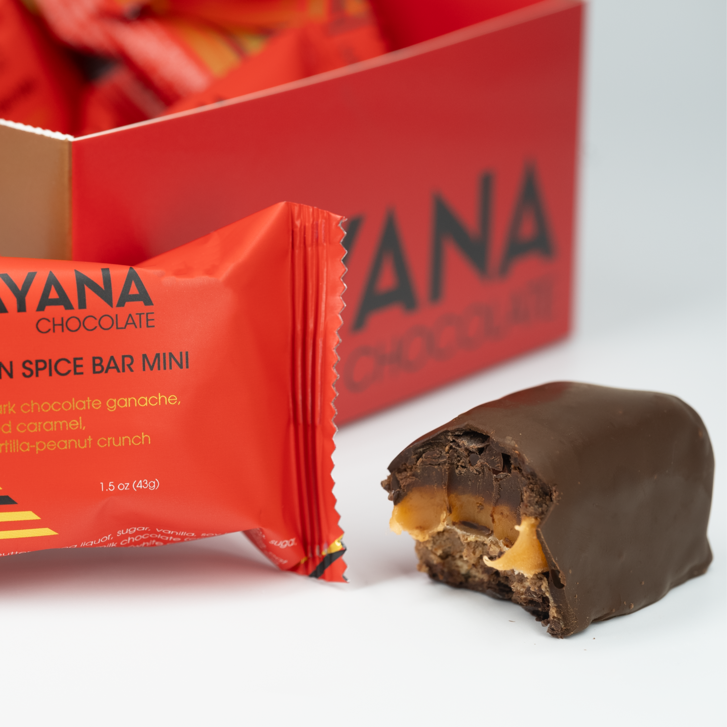 Organic Mayan Spice Chocolate Bar Mini - Authentic Mexican Dark Chocolate with Cinnamon & Chili - Perfect for Gifts, Desserts & Hot Cocoa