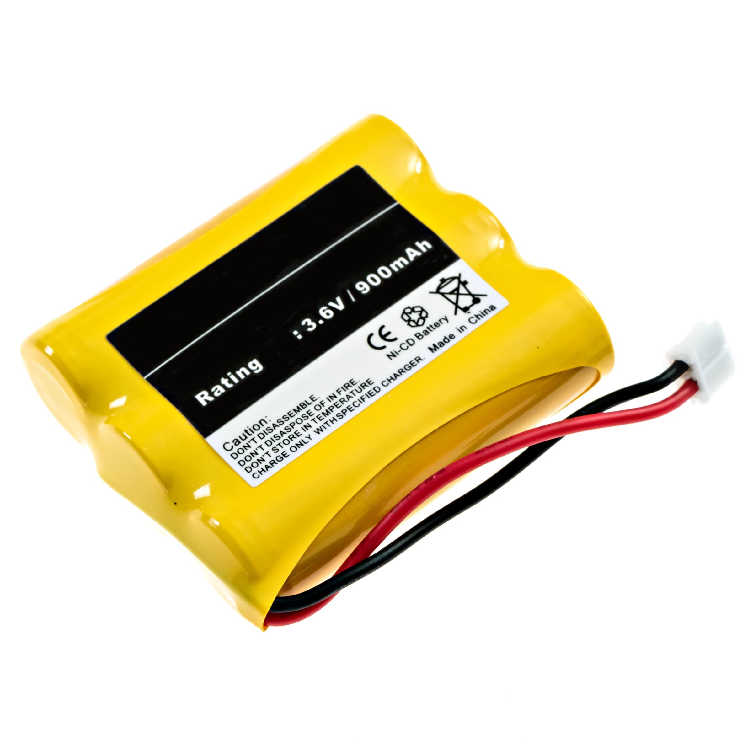 Synergy Digital Cordless Phone Replacement Battery - 3.6V 600mAh Ni-MH (5 Pack) - Compatible with Sanik 3SN-AA60-S-J1 Cordless Phone - Perfect for Home & Office Communication Systems