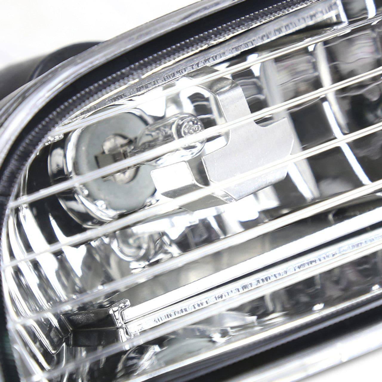 1997-2001 Honda Prelude H3 Fog Lights Kit - Waterproof LED Driving Lights for Night Visibility & Safety - Perfect for Foggy Roads, Off-Road Adventures & Night Driving