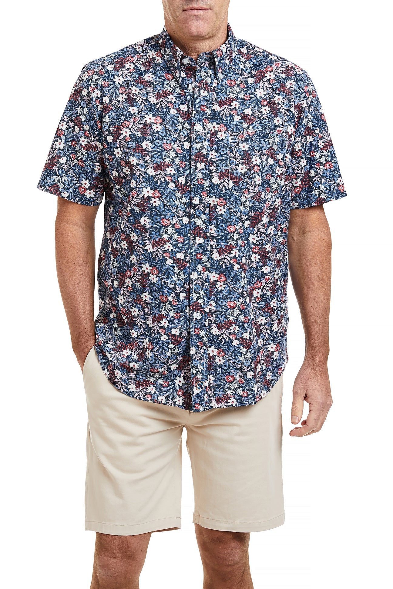 Chase Short Sleeve T-Shirt with Orion Constellation Print - Casual Summer Tee for Men, Perfect for Outdoor Activities and Stargazing