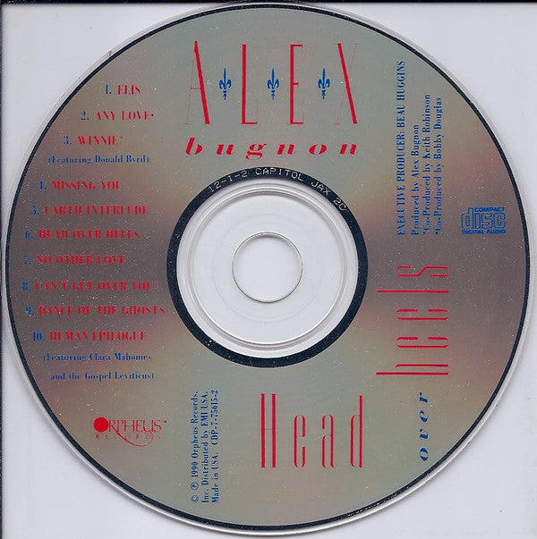 Alex Bugnon - Head Over Heels Jazz CD Album (New or Mint Condition) - Perfect for Relaxing Evenings & Smooth Jazz Lovers