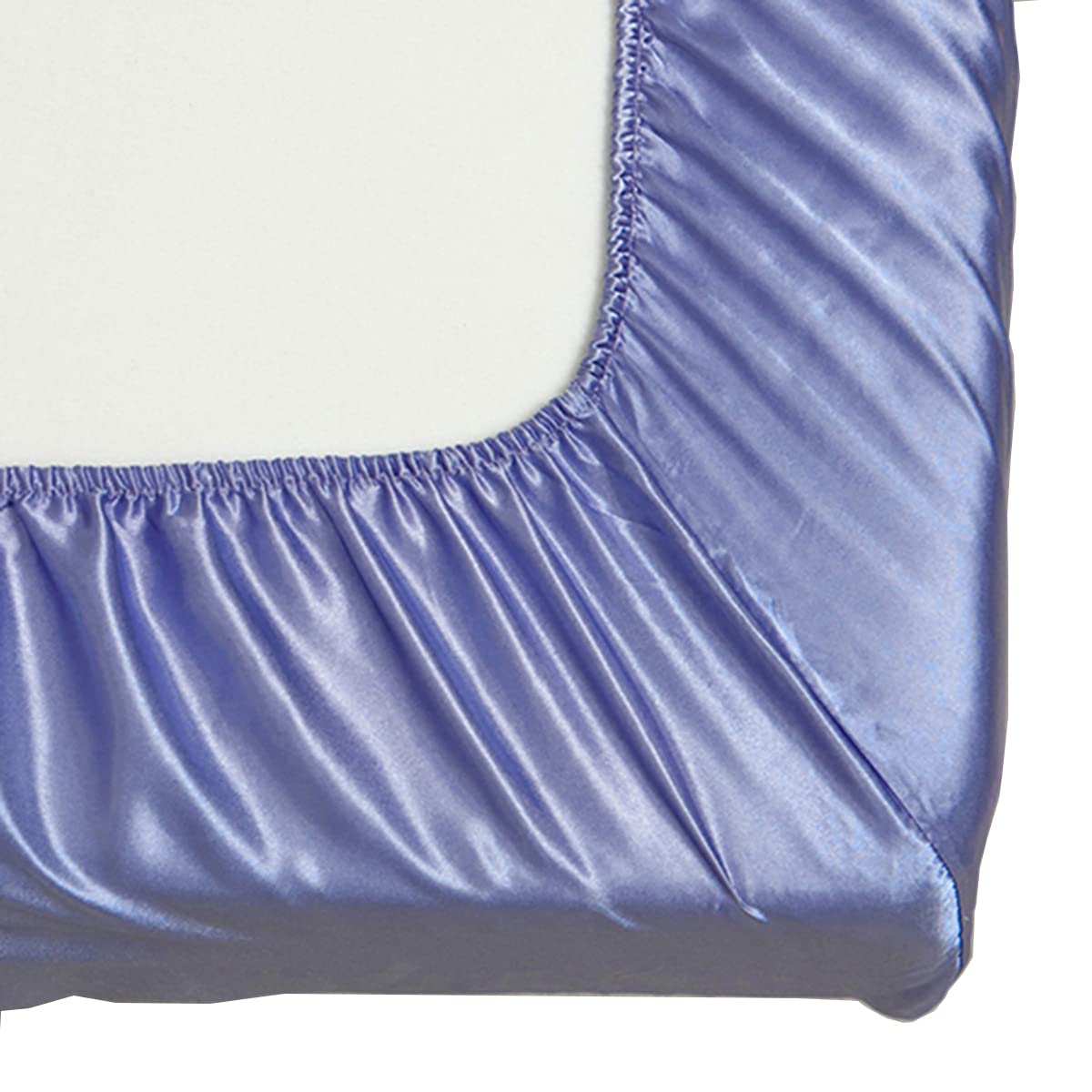 Premium Queen Size Fitted Sheet - Deep Pocket Microfiber Bottom Sheet | Wrinkle, Fade & Shrink Resistant | Ultra Soft & Durable | Easy Care (Purple, 1-Pack) - Perfect for Guest Rooms, Dorms & Master Bedrooms