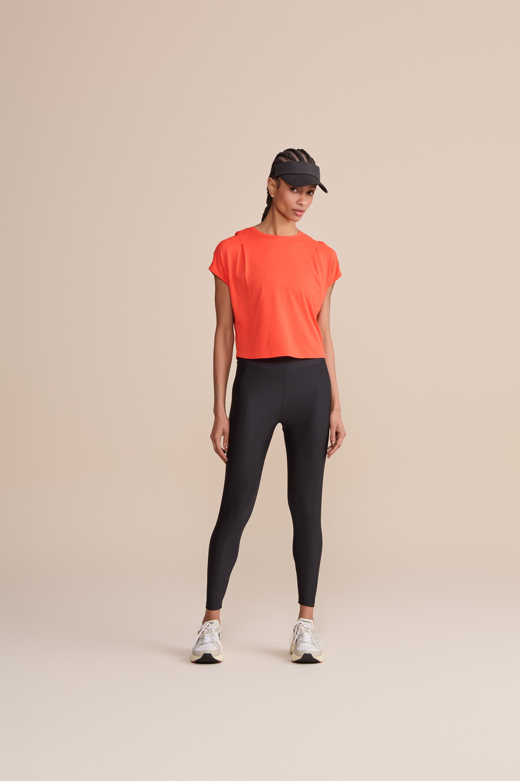 Comfort Pleat T-Shirt for Women - Soft Breathable Casual Tee - Perfect for Everyday Wear, Workouts & Layering