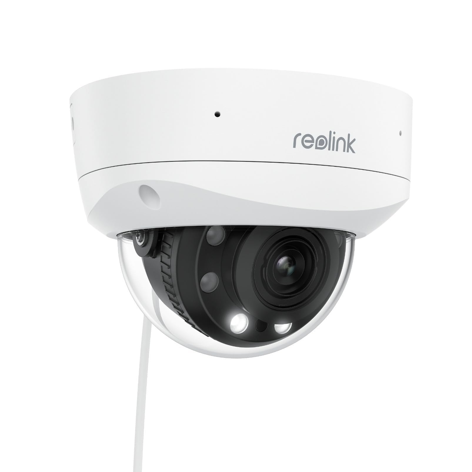 P437 Smart 4K PoE Security Camera with 5X Optical Zoom - Outdoor/Indoor Surveillance for Home & Business Protection