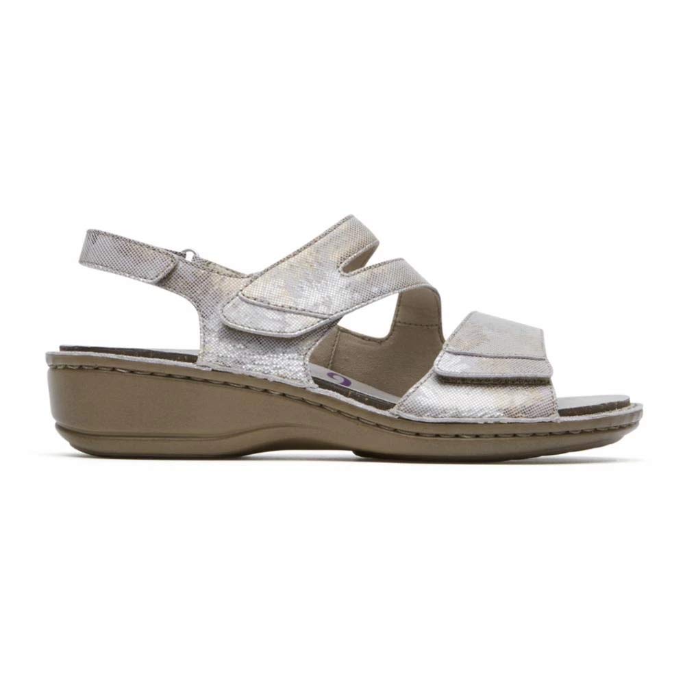Aravon Women's Comfortable Heeled Sandals for Walking, Dressy & Casual Outfits | Perfect for Work, Weddings & Summer Events