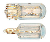 Incandescent Wedge Base Lamp - Perfect for Chandeliers, Night Lights & Automotive Interior Lighting