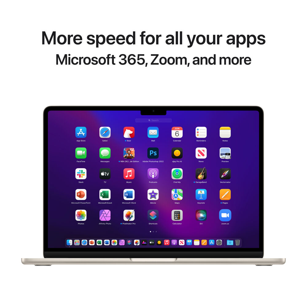 Apple MacBook Air 13.6-inch Laptop - M2 Chip, 8GB RAM, 256GB SSD, Retina Display, Backlit Keyboard - Perfect for Work, Study & Creative Projects