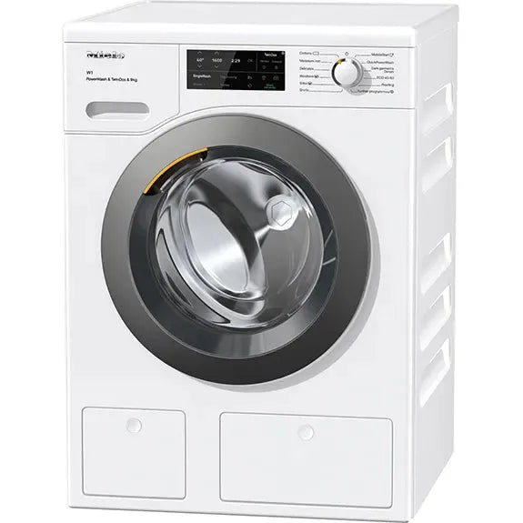 Miele 9kg Front Load Washing Machine - Energy Efficient, Quiet, White (WWI860) for Laundry Room, Apartment, or Small Home