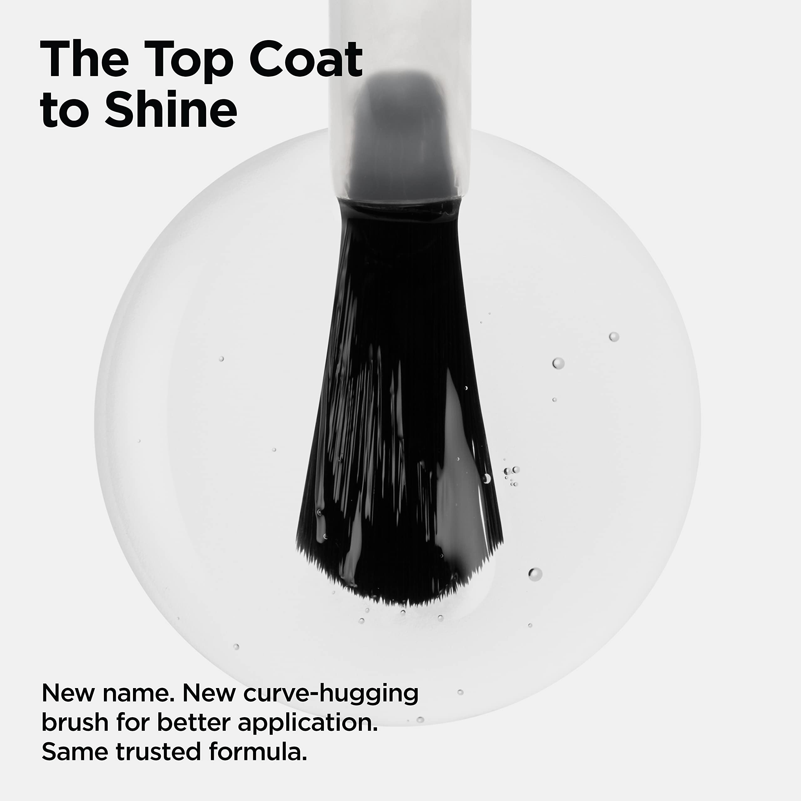 CND Vinylux Long Wear Shine Top Coat - Quick Drying Nail Polish, Easy Removal, 0.5 Fl Oz - Perfect for Salon Quality Manicures at Home & Professional Nail Care