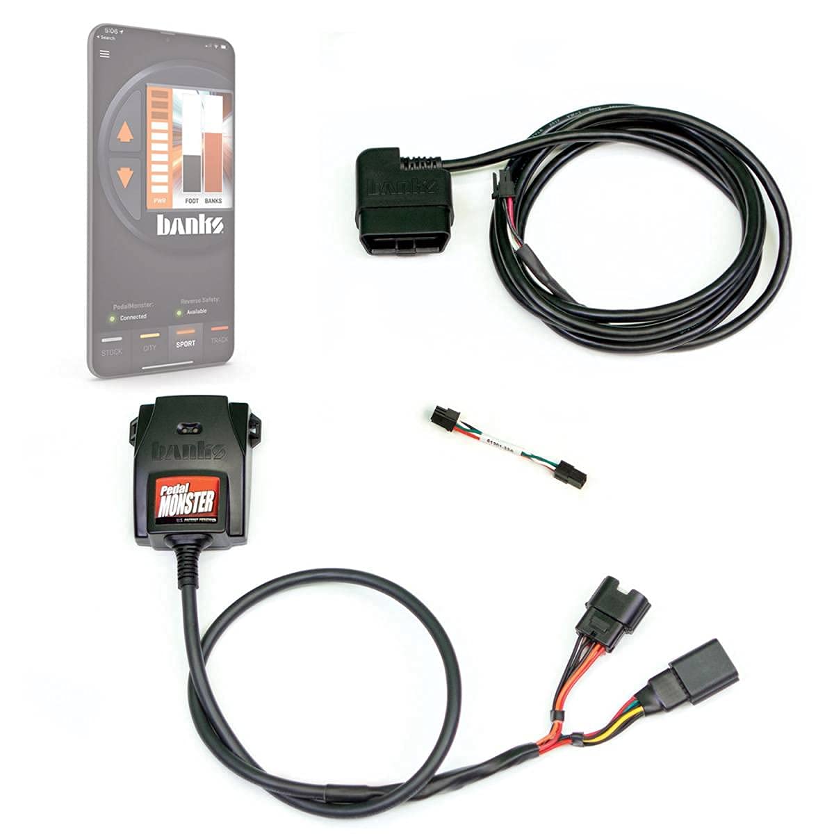 Banks Power 64325 Pedal Monster Kit Stand Alone - Throttle Response Controller for Toyota, Lexus, Subaru | Bluetooth Phone App Control | Improve Acceleration & Driving Performance | Perfect for Off-Roading, Towing & Daily Commuting