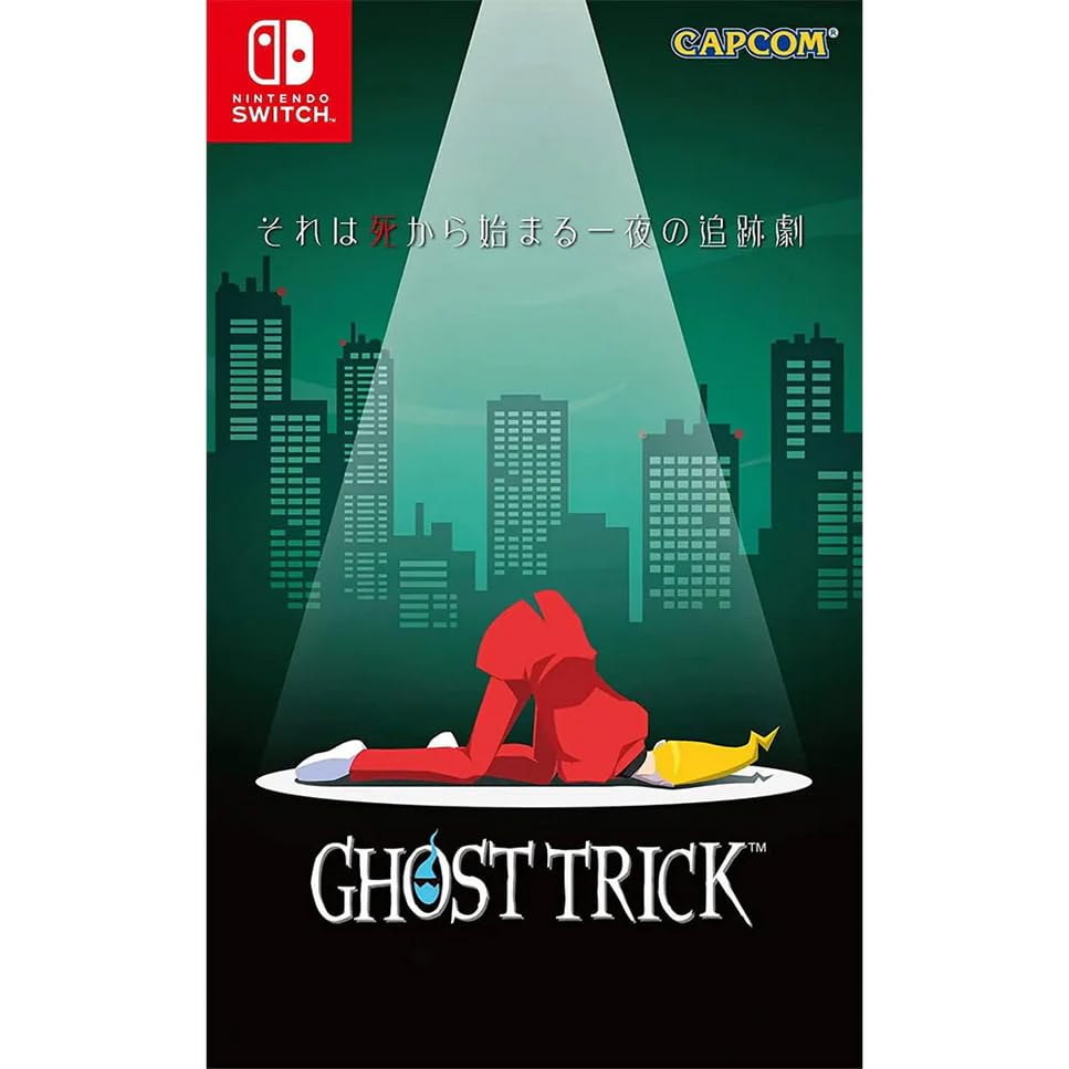 Ghost Trick: Phantom Detective - Nintendo Switch Game | Mystery Puzzle Adventure for All Ages | Perfect for Home & Travel Gaming