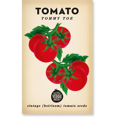Organic Heirloom Tomato Seeds - Tommy Toe Variety for Home Gardening | Non-GMO, High Yield Vegetable Seeds for Raised Beds, Containers & Backyard Gardens | Perfect for Fresh Salads, Sauces & Canning
