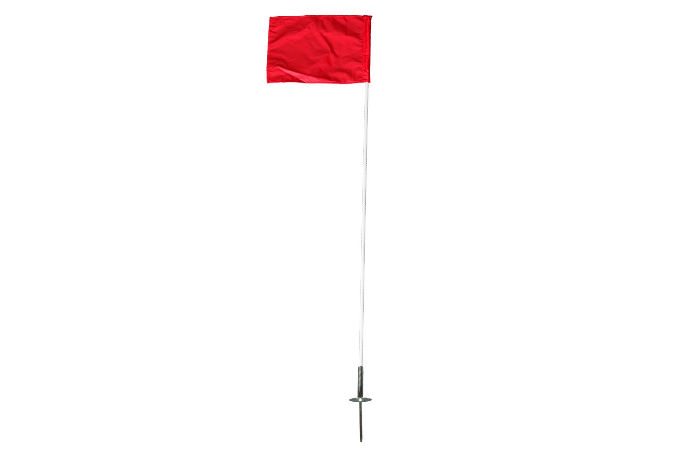 Kwik Goal Official Obstacle Course Markers & Corner Flags - 4-Piece Set for Soccer Training, Agility Drills & Backyard Games