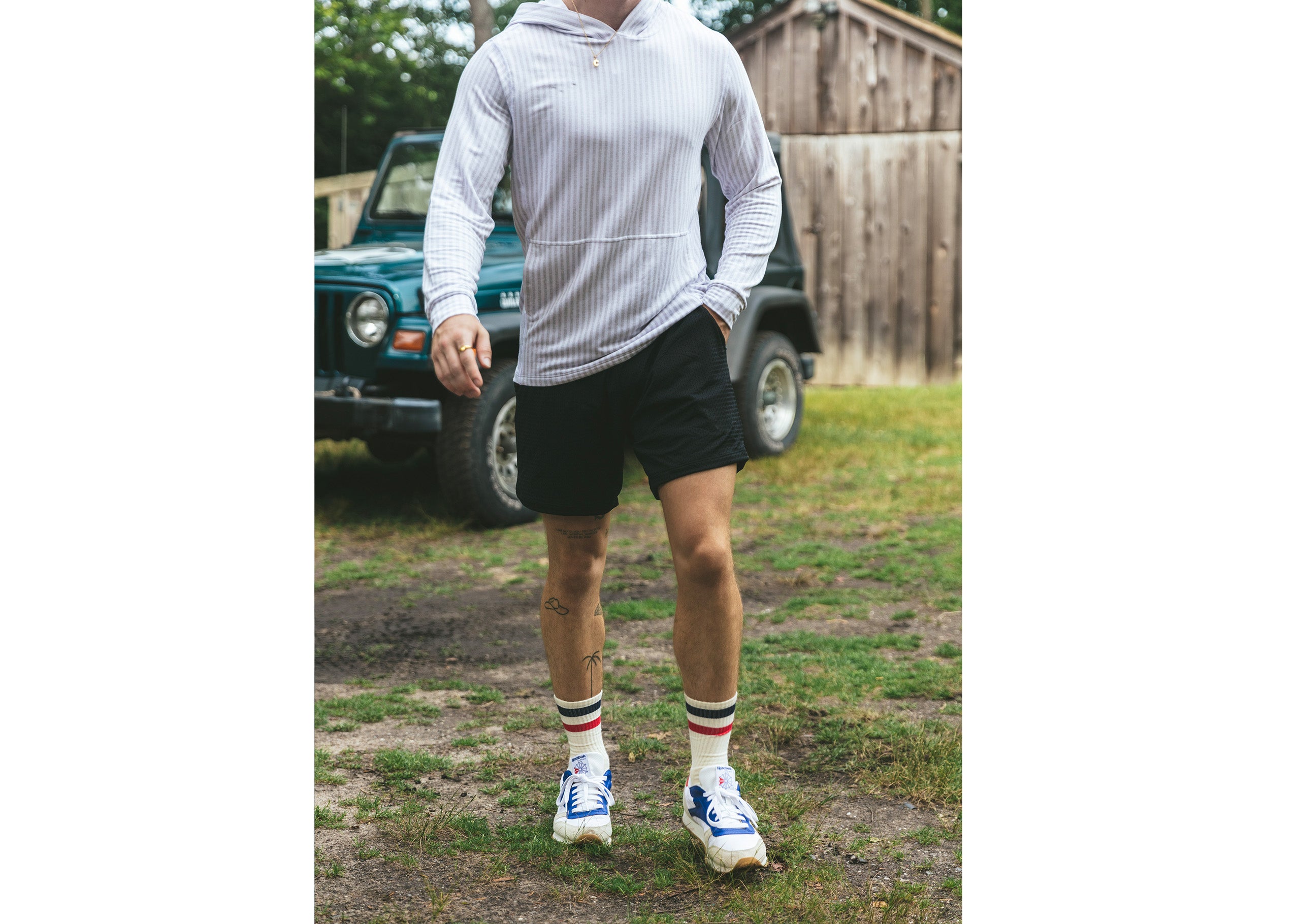 4 Pocket Lounge Shorts for Men - Comfortable Black Casual Shorts for Relaxing at Home, Lounging & Travel