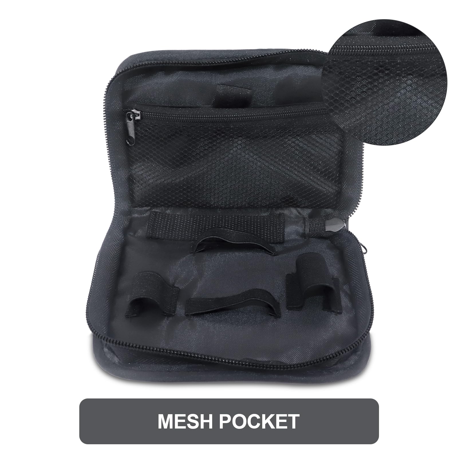 Diabetes Travel Case - Portable Diabetic Organizer for Glucose Monitor & Supplies | Compact Blood Sugar Meter Storage Bag | Perfect for Travel, Work & Daily Use