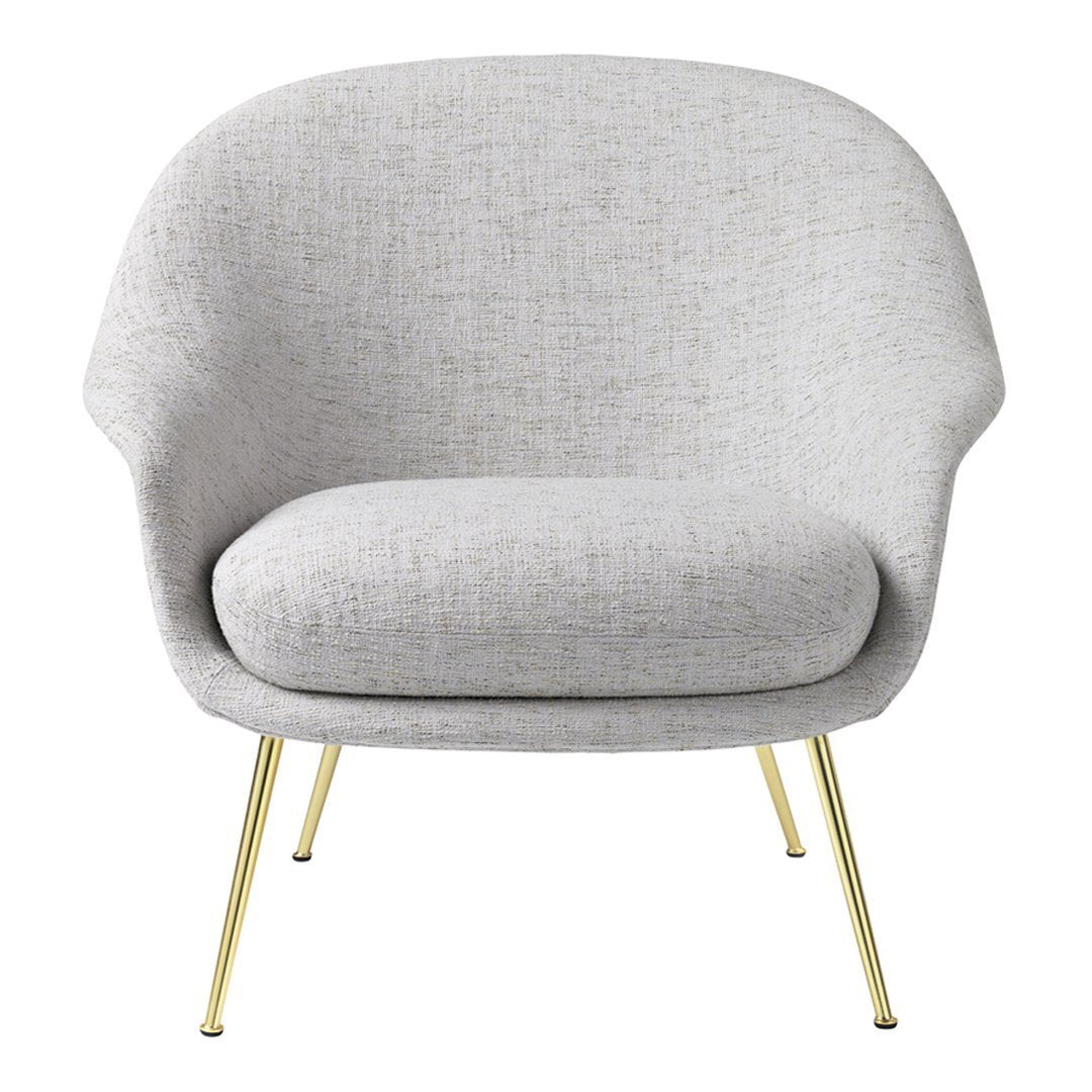 Bat Lounge Chair - Low Back Design with Conic Base - Perfect for Living Room, Patio, or Office Relaxation