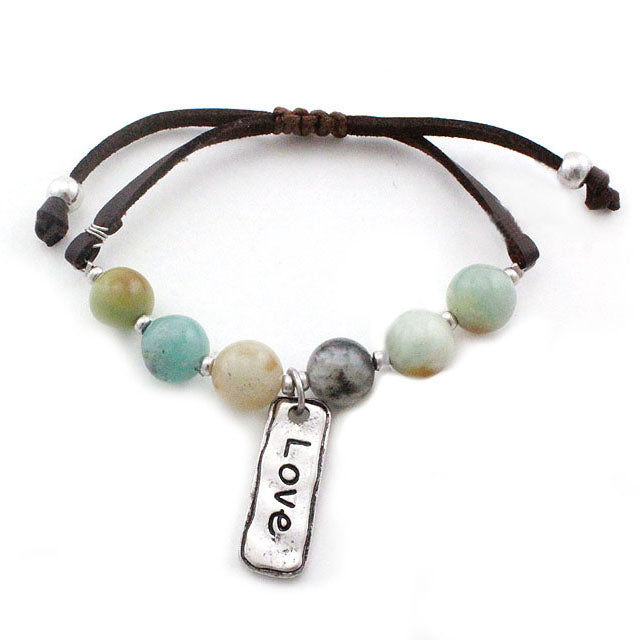 Handmade Semi-Precious Stone Beaded Bracelet - Natural Gemstone Jewelry for Women | Perfect for Gifts, Meditation & Boho Fashion