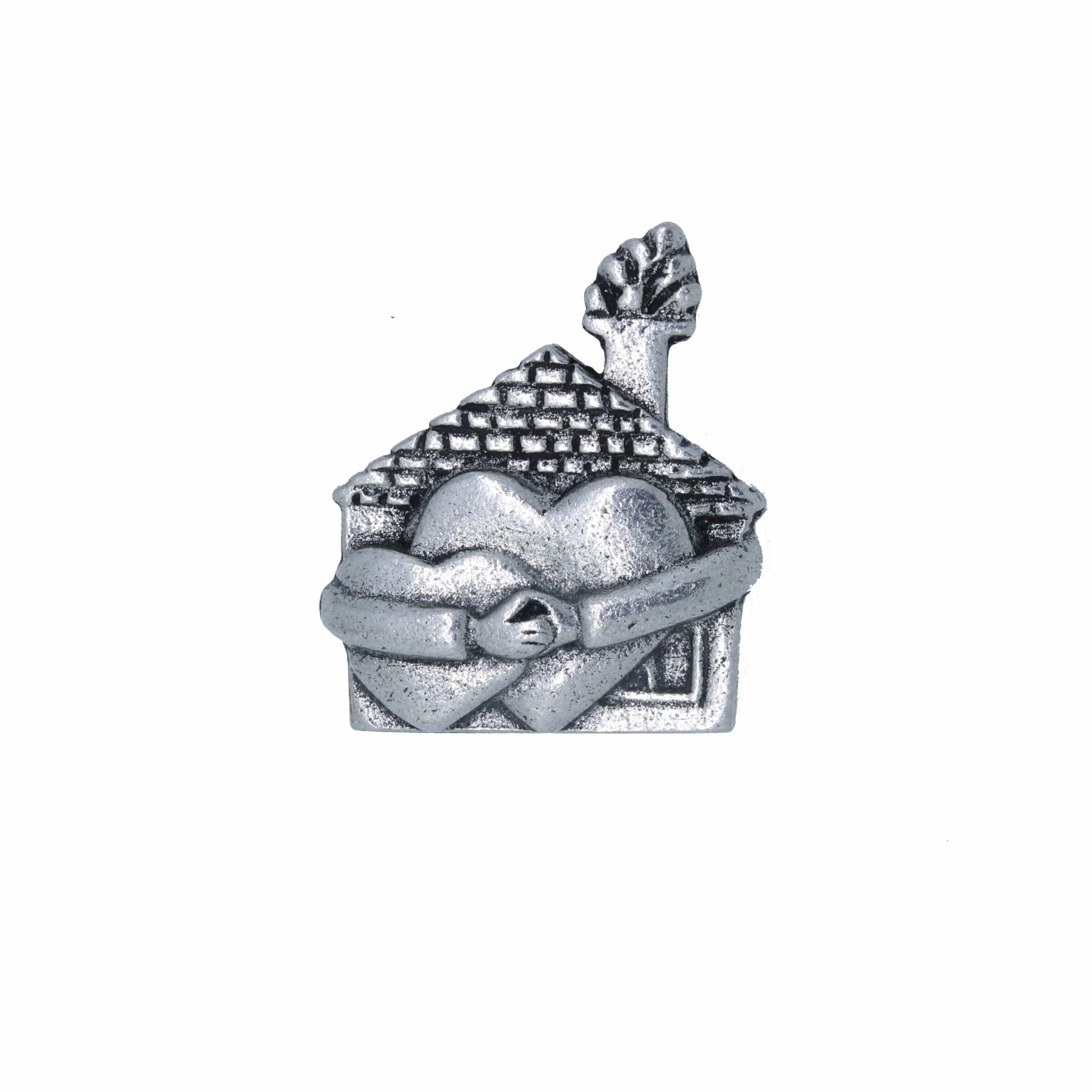 Jim Clift Design Heart & Hands Lapel Pin - Elegant Home Decor & Gift for Loved Ones - Perfect for Weddings, Anniversaries & Special Occasions