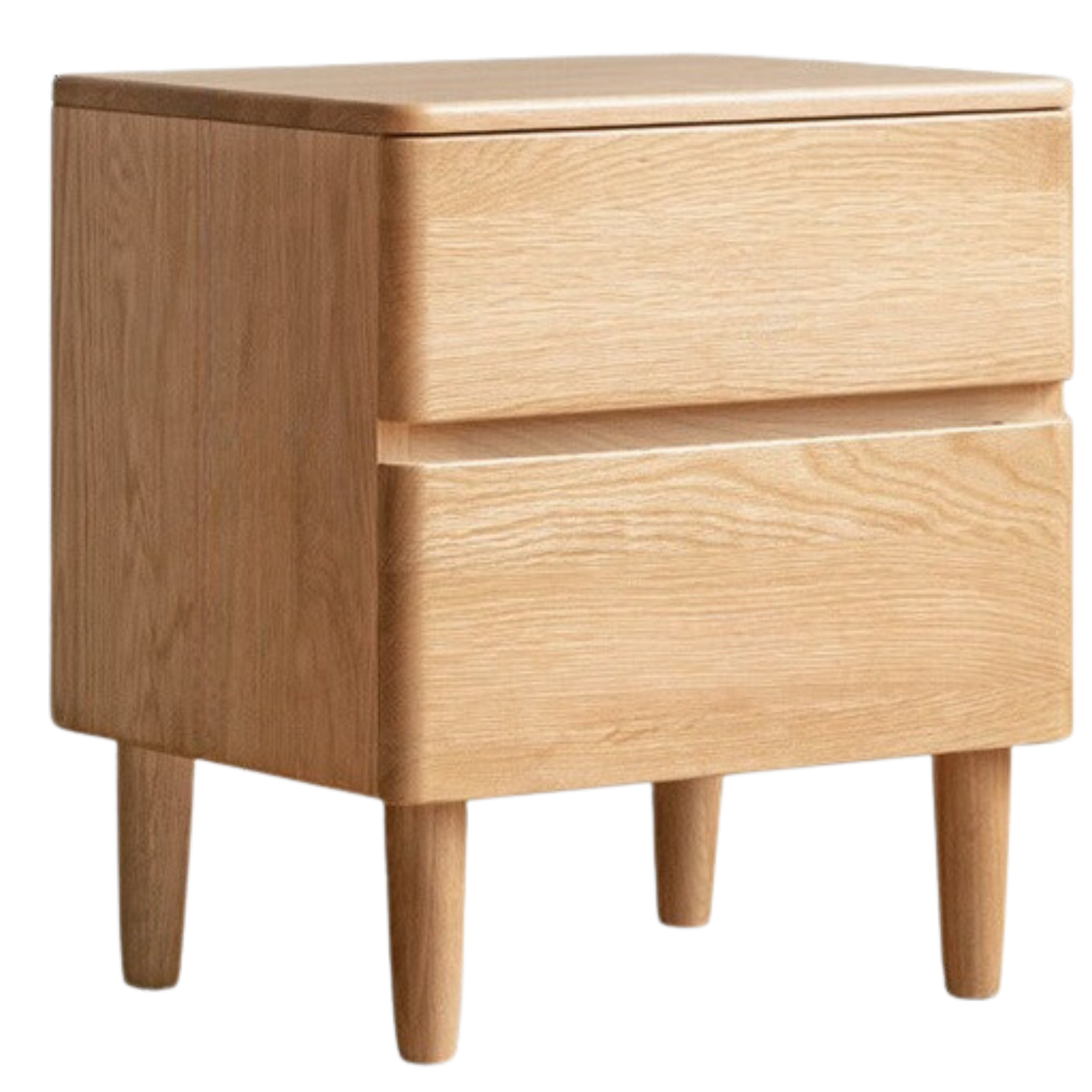 17.7x13.7x19.6 inch / 45x35x50cm / Natural Wood Color / bedside cabinet