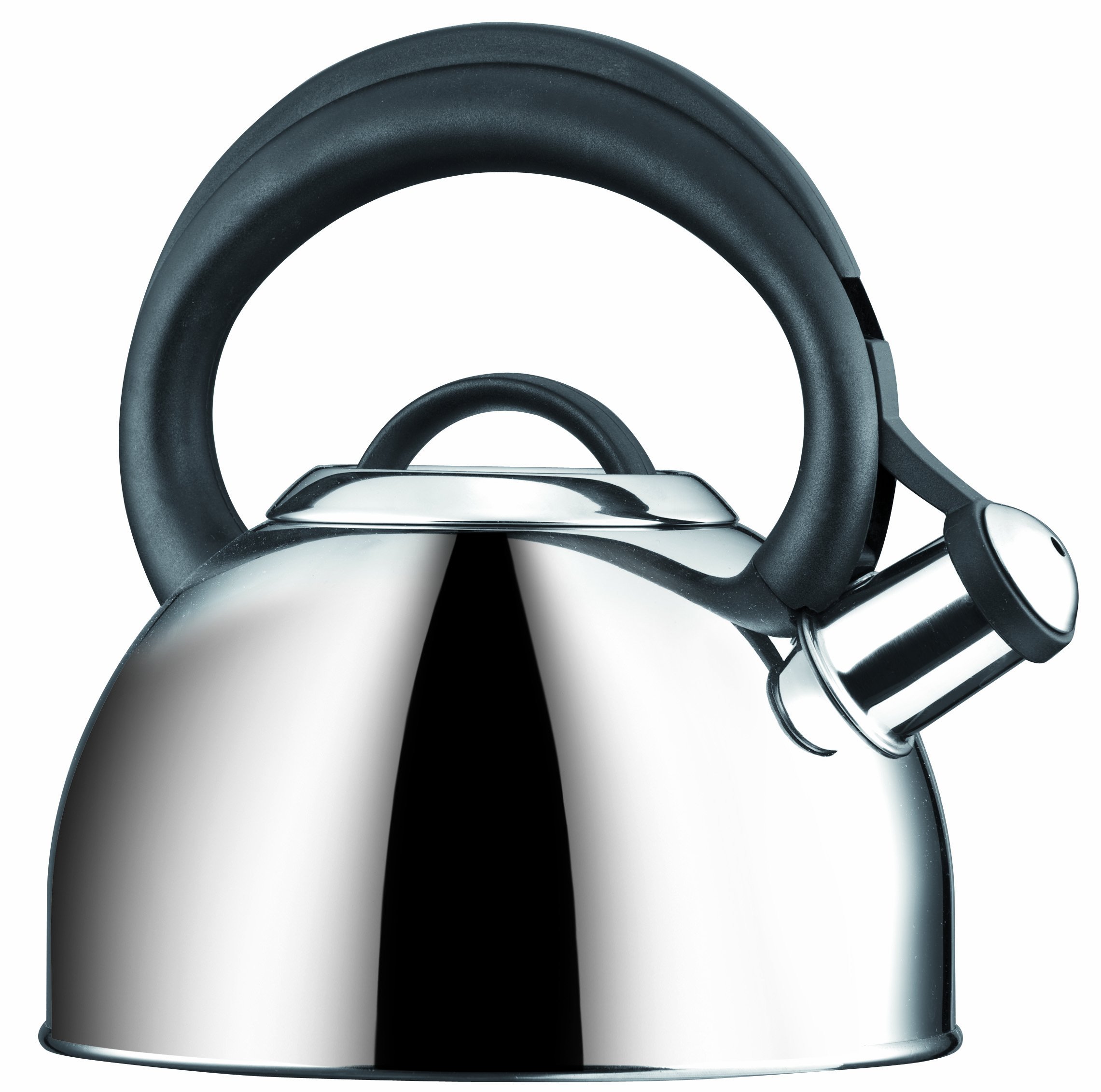 Tescoma Corona 2.0L Stainless Steel Tea Kettle with Lid - Perfect for Boiling Water, Making Tea & Coffee for Home, Office or Camping Use