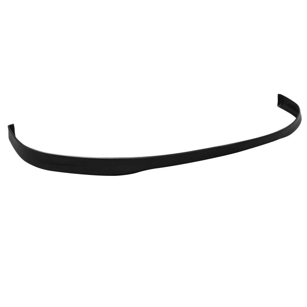 IKON MOTORSPORTS Black PU Front Bumper Lip Spoiler Splitter for 1999-2000 Honda Civic - Factory Style Car Body Kit Upgrade for Enhanced Aerodynamics & Sporty Look | Perfect for Street Racing & Car Shows