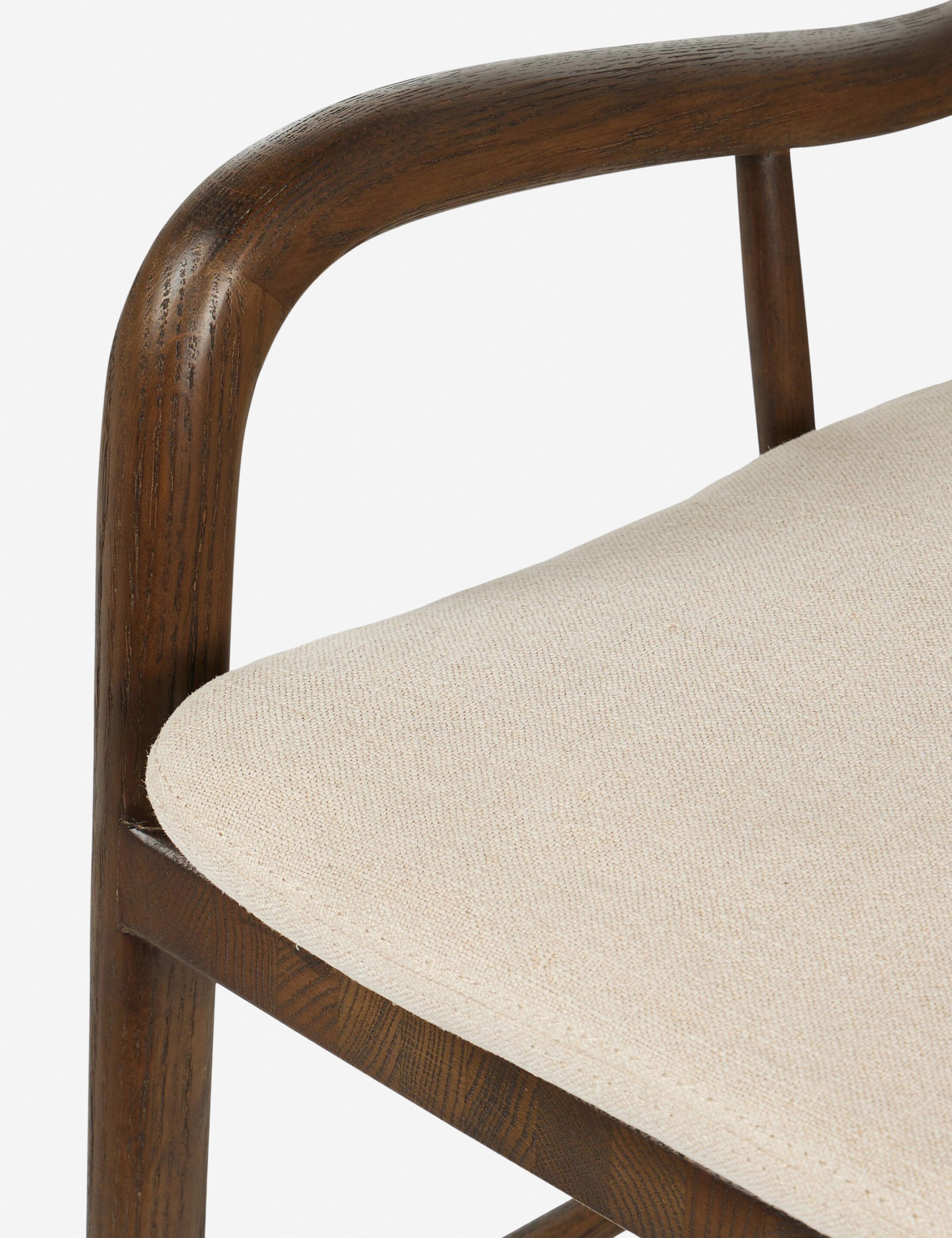 Brenna Dining Chair by Amber Lewis x Four Hands - Modern Upholstered Dining Chair for Kitchen, Dining Room & Home Decor | Perfect for Entertaining & Everyday Use