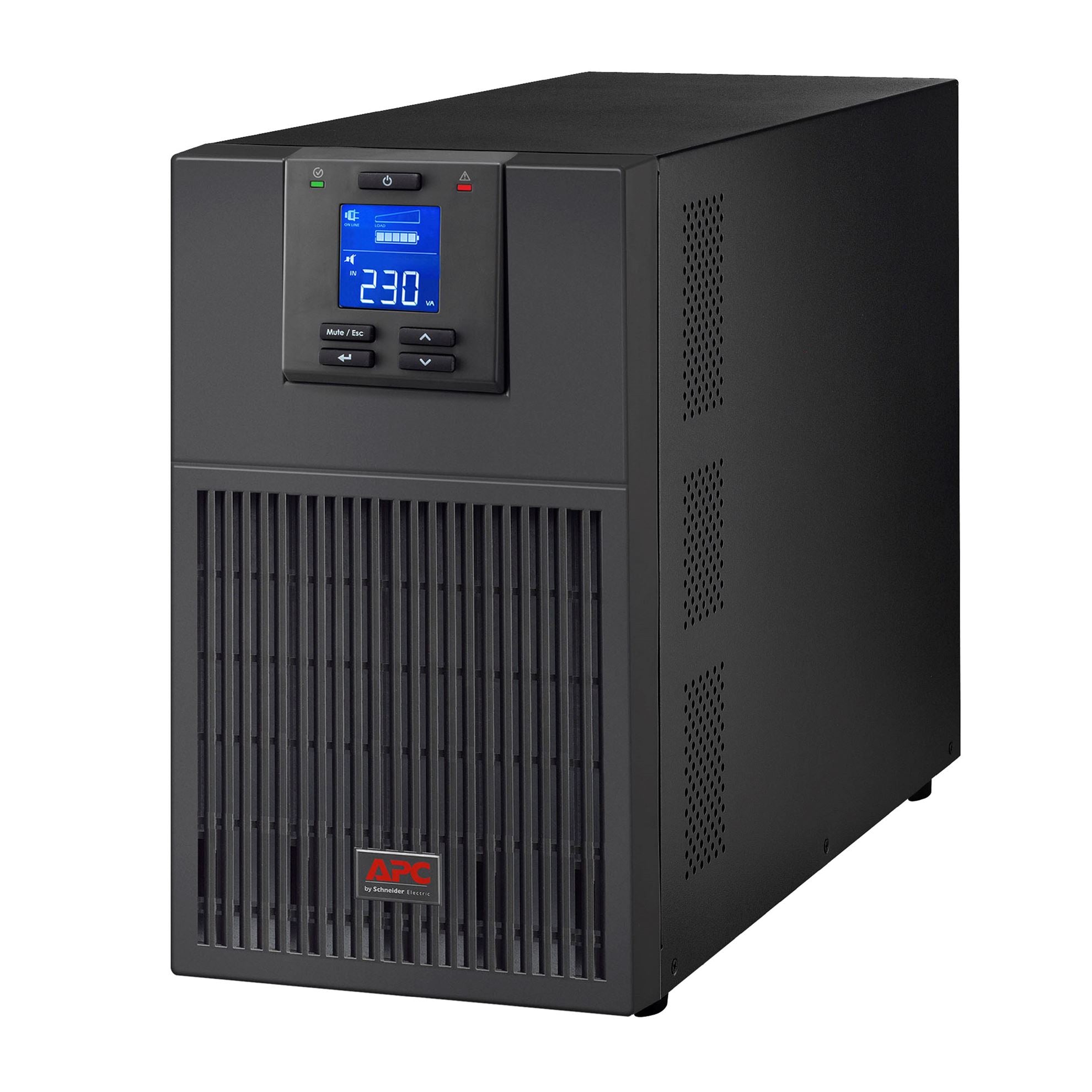 APC Easy UPS Online 3000VA 2400W Tower UPS Battery Backup - 230V Input/Output with 6x IEC C13 Outlets - Ideal for Home Office, Server Rooms & Network Equipment Protection