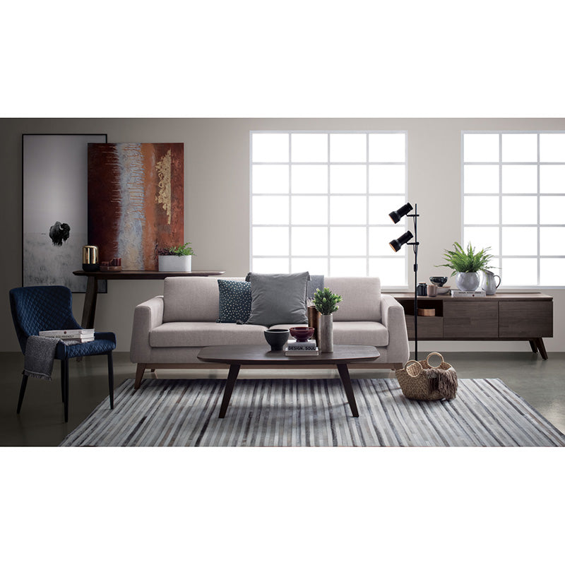 DANYA Modern Dining Chair in Light Grey - Perfect for Kitchen, Dining Room & Office - Comfortable & Stylish Seating Solution