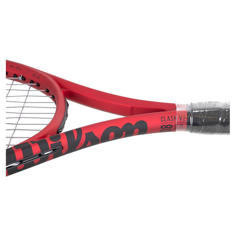 Wilson Clash v2.0 108 Tennis Racket - Premium Carbon Fiber Tennis Racquet for Adults & Juniors | Perfect for Beginners & Intermediate Players | Ideal for Court Play & Training Sessions