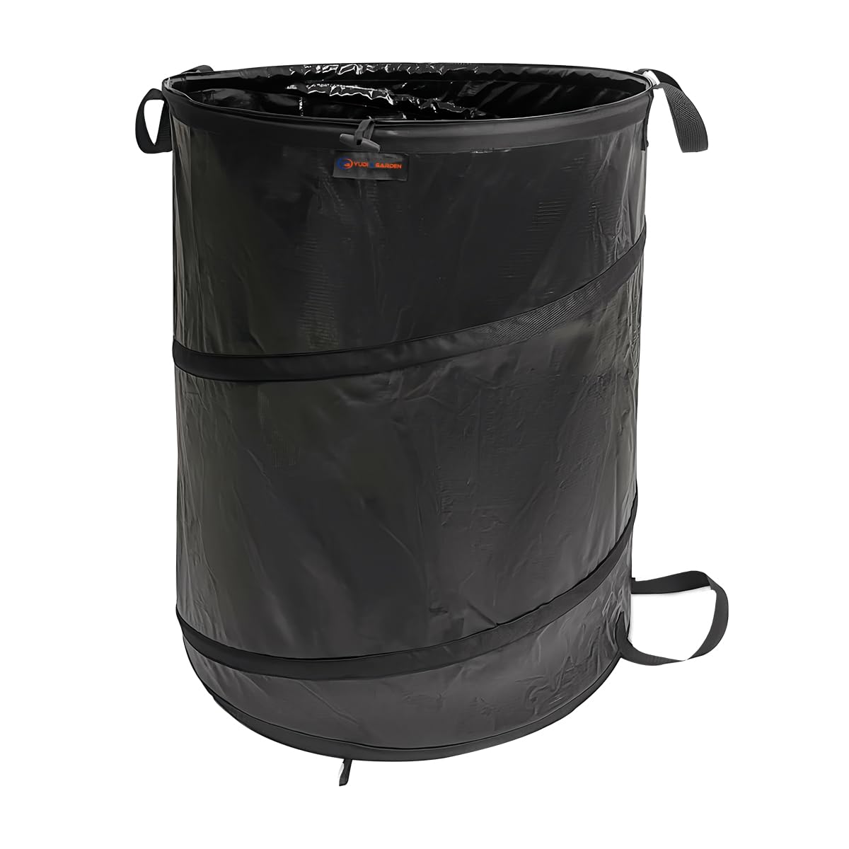 **YUDI & GARDEN 45 Gallon Collapsible Garden Bag - Foldable Trash Can for Camping, Yard Waste, Leaves & Lawn - Reusable Pop-Up Garbage Bin for Patio, Outdoor & Travel Use**    *(Use Cases: Perfect for camping trips, backyard cleanup, leaf collection, patio waste disposal, and outdoor adventures.)*